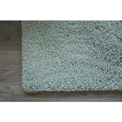 Signature Cotton Shag - 12 Colors Available handtufted cotton Organic Weave Shop 6&#39; Round/Circle Robin&#39;s Egg Blue 